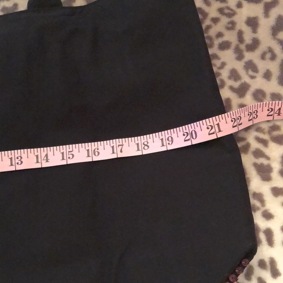 Victoria’s Secret Logo Sequin Stripe Weekender Duffle Travel Bag Pink Bling - Picture 13 of 16